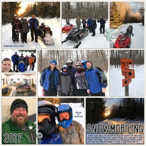 Snowmobiling Amasa