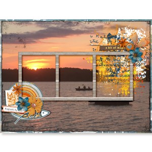 Sunset on the Lake