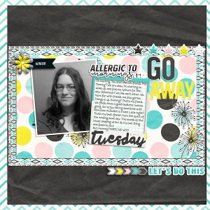 2017 Tuesday Allergic to Mornings