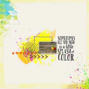 Splash of Color