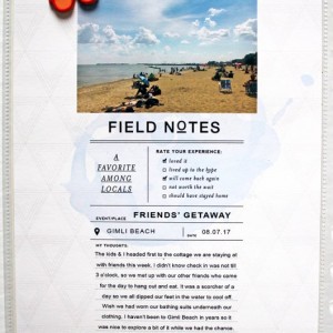 Travelogue #2- vacation mini album