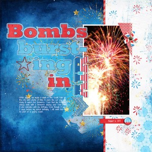 August 2017 Style Challenge - Bombs Bursting in Air
