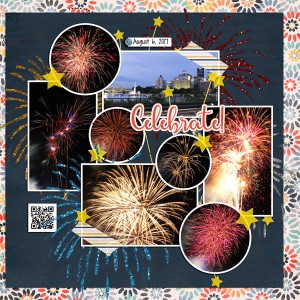 My Birthday and Fireworks, right side