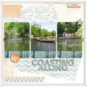 coasting along