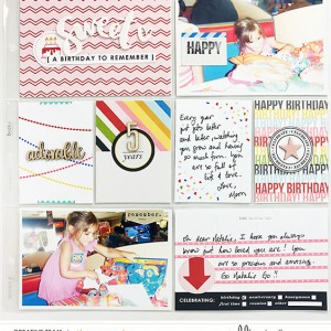 Sahlin Studio CT Theresa Moxley | Right Side 2012 Project Life Week 32 ft. PM Celebrate!!!!