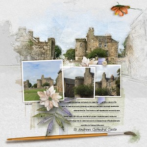 St Andrews Cathedral Castle