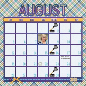 August 2018 Calendar