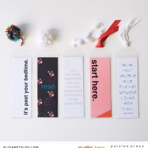 Back-to-School Bookmarks (front view)