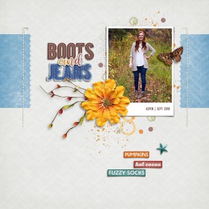 boots and jeans