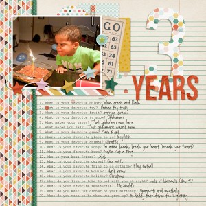 3 B-day Interview