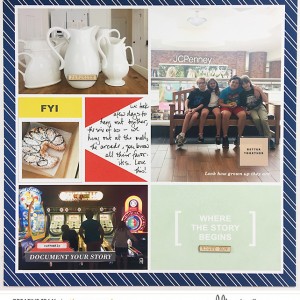 Project Life 2017 Week 25 Right Side