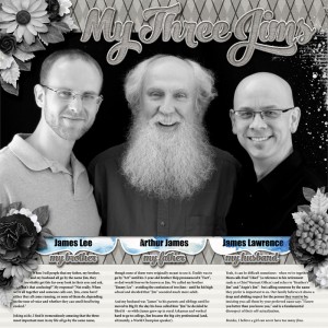 My Three Jims (Random Challenge, Sept 2017)