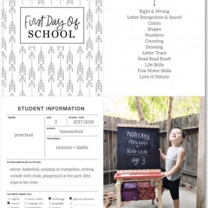 HOMESCHOOL PRESCHOOL