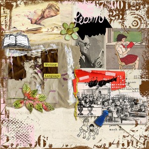 Collage with love