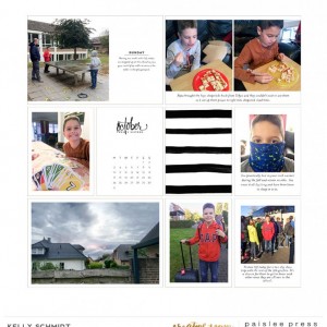2016 Project life October page 1
