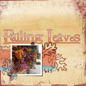 falling leaves