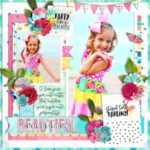 Beautiful Beach Girl
