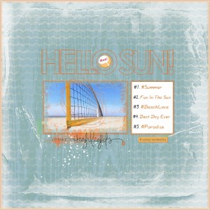 September-Journaling Challenge-5 Things List-Summer Heatwave