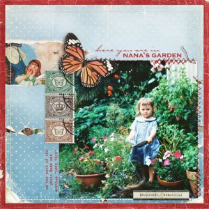 In nana's garden