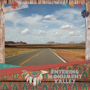 Entering Monument Valley