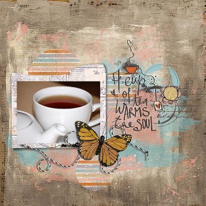 a cup of tea