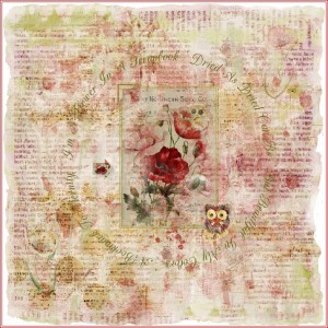Dawn Inskip-September/October-Template Challenge-Poppy Passion