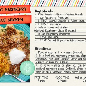 DSD Technique Challenge #2 Using a lined recipe card