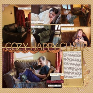 DSD journaling - COZY HAPPY CHAIR