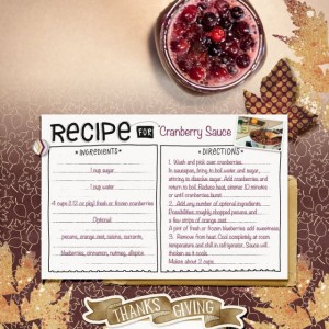 DSD Technique Challenge (Lines) - Cranberry Sauce