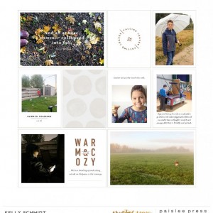 2016 Project Life October page 5