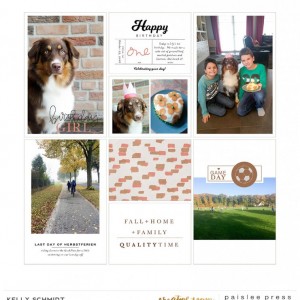 2016 Project Life October page 6