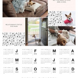 Dog Mum Calendar