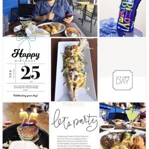 Hubbys 25th.