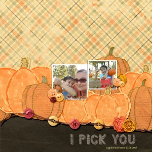 I pick you