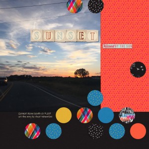 Oct2017 _ sunset