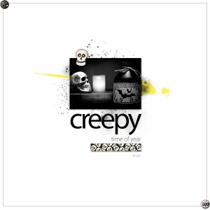Creepy (Oct Scraplift Challenge)