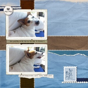 Pup-dog Rides To Grannys
