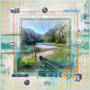 Scraplift Challenge-October-Any Lilypad Gallery Layout-Great Day