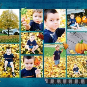 2pgs Happy Fall