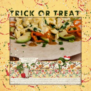 October font challenge - Trick or Treat