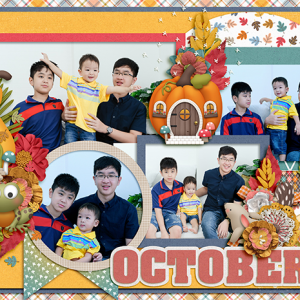 2018 Calendar - Oct - non-Halloween