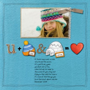 u + hat & snow =