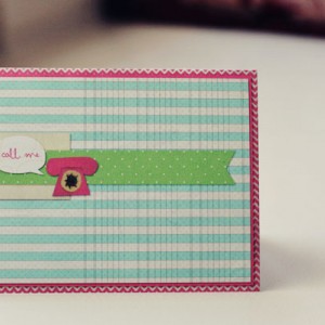 call me card