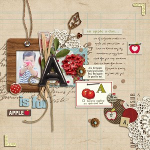 A is for Apple