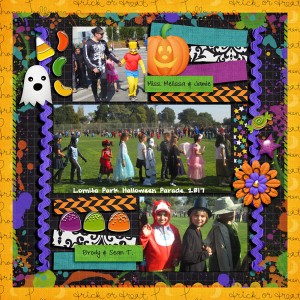 School Halloween Parade 2017