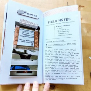 Field notes