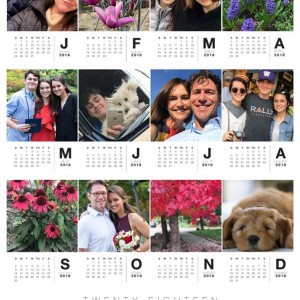 Paislee-2018 Calendar