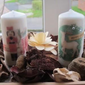 Hybrid Christmas Candles