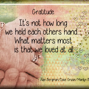 Monthly Muse November 2017 - Week 2: ATC-2017-167-Gratitude