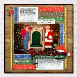Santa Jim & His Brother Art